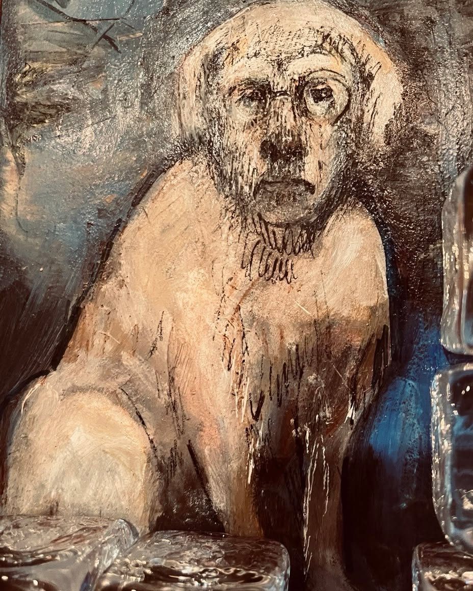 Drawing No. 1,022, 'Cesar was an old dog, but full of new tricks.', posted MAY 14, 2022