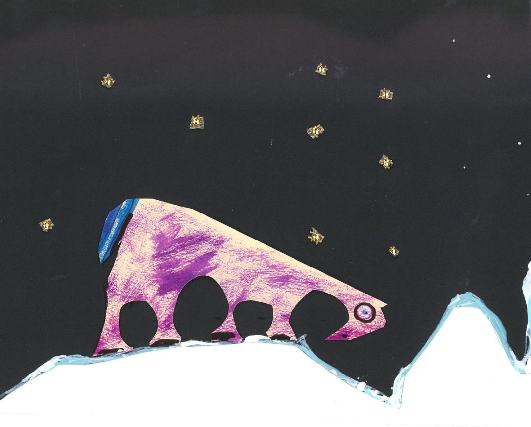 Drawing No. 1,583, 'Late Night Mooing', posted NOV 9, 2023