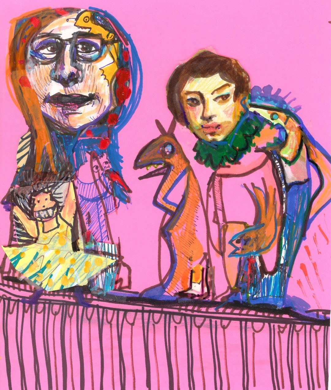 Drawing No. 1,298, 'Dance Recital', posted FEB 8, 2023