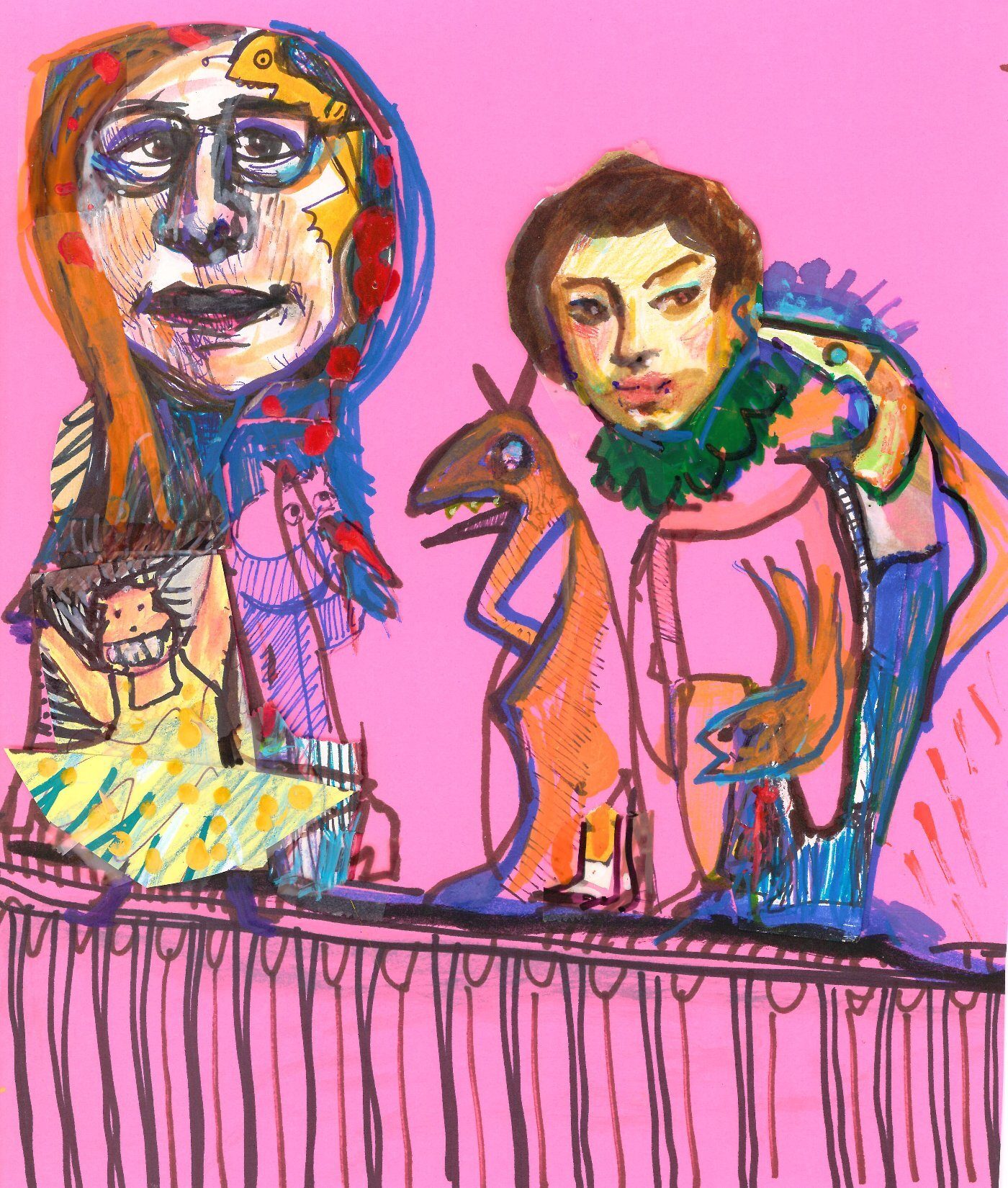 Drawing No. 1,298, 'Dance Recital', posted FEB 8, 2023