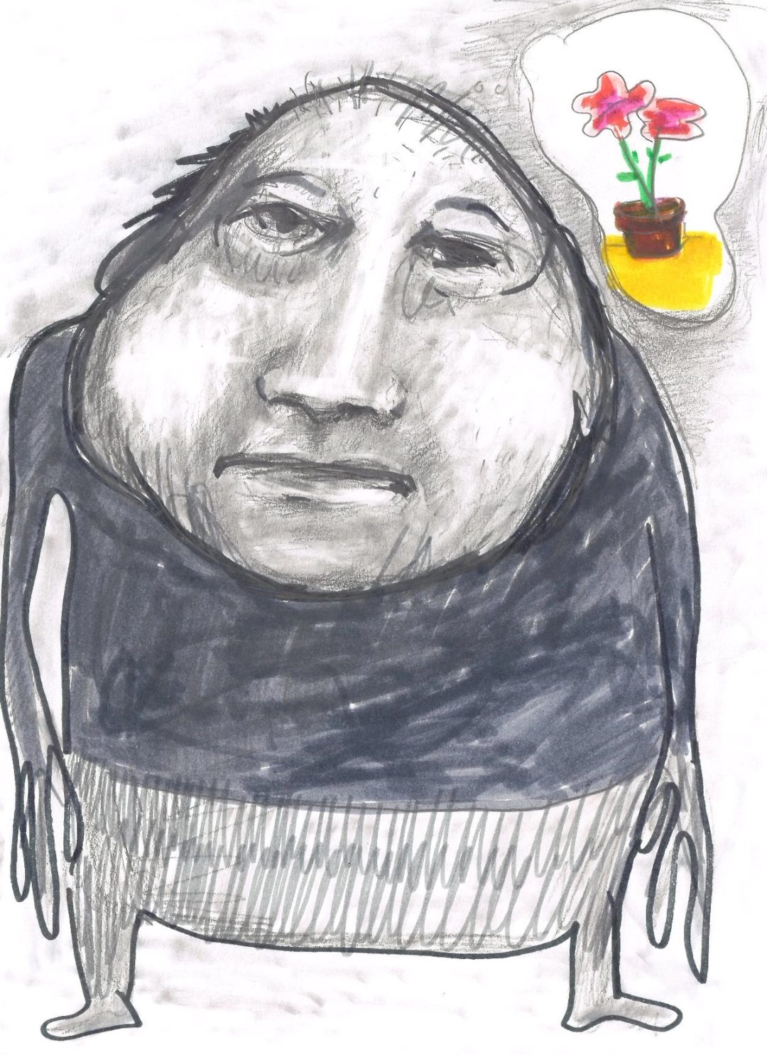 Drawing No. 1,534, 'Flower Dreams', posted SEP 25, 2023