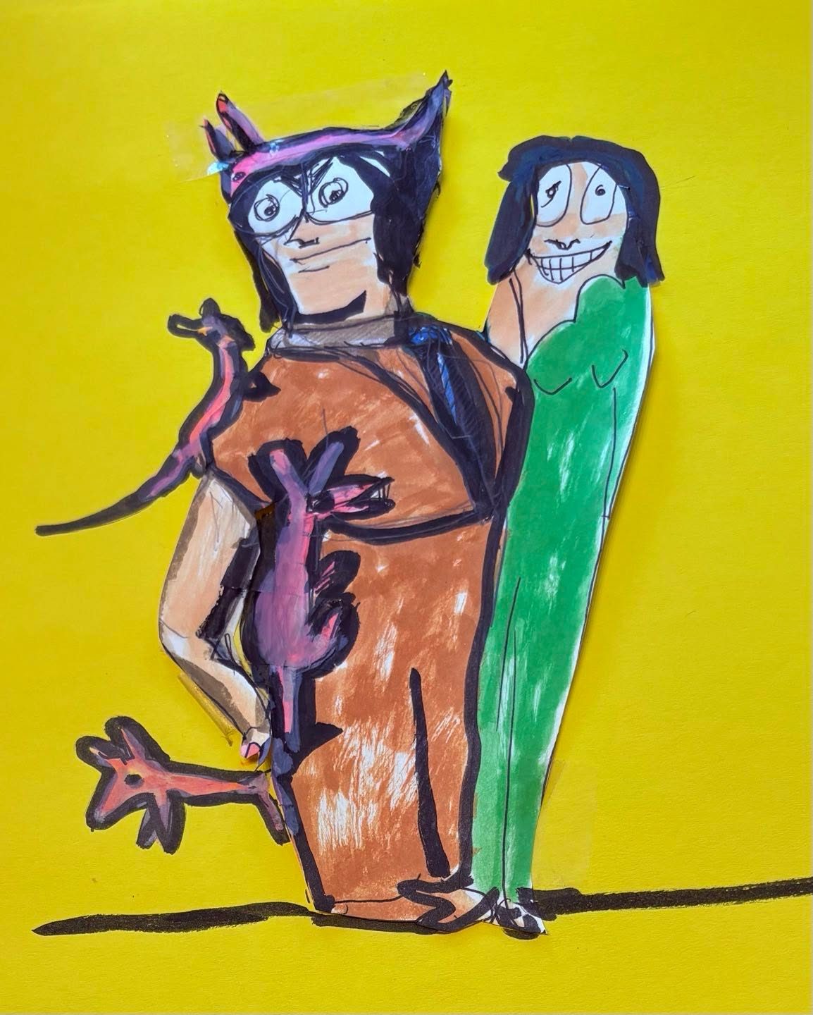 Drawing No. 2,408, 'Long-retired superhero Ratman was still regarded as a hunk.', posted DEC 23, 2025
