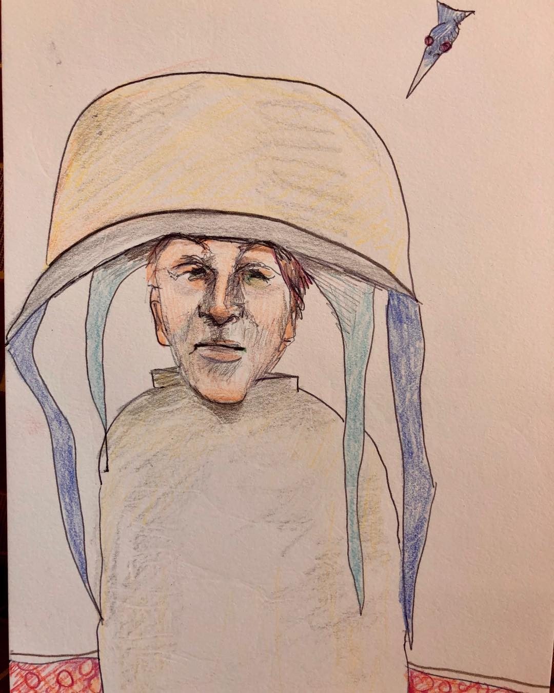 Drawing No. 83, 'Jason thinks you can’t be too careful', posted SEP 24, 2019