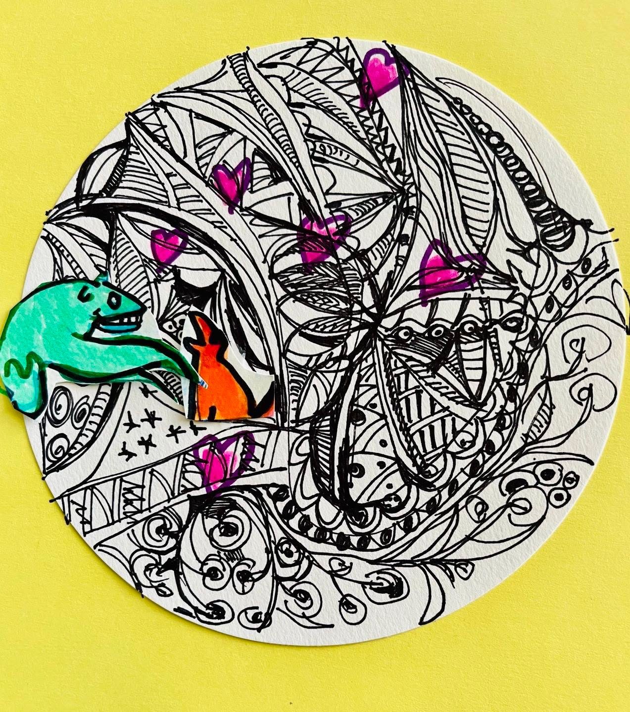 Drawing No. 1,461, 'It was a microscopic production of Romeo and Juliet, but the Little Theatre subscribers loved it.', posted JUL 18, 2023
