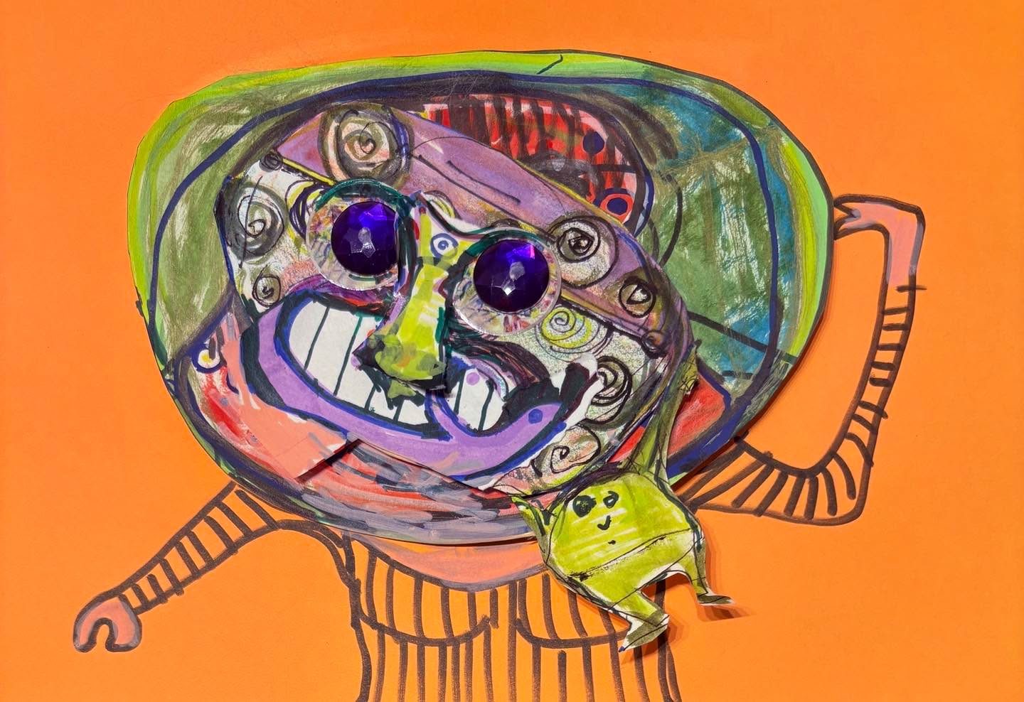 Drawing No. 2,475, 'Aunt Lulu thought the baby was a little bit clingy.', posted FEB 23, 2026