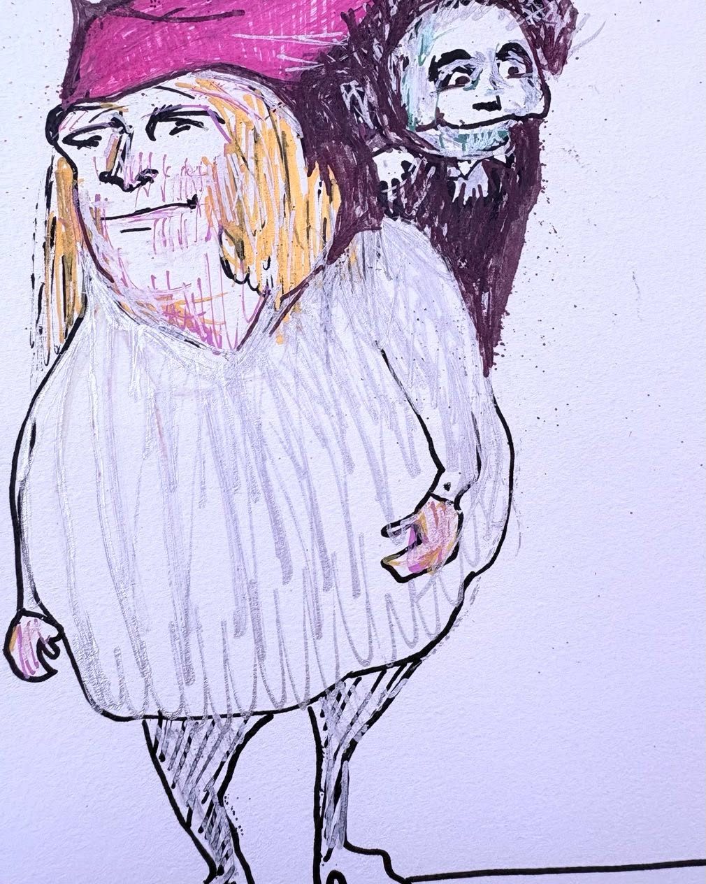 Drawing No. 2,470, 'With the latest in quick-change costumes, Hough could play Phantom AND Les Miz.', posted FEB 19, 2026
