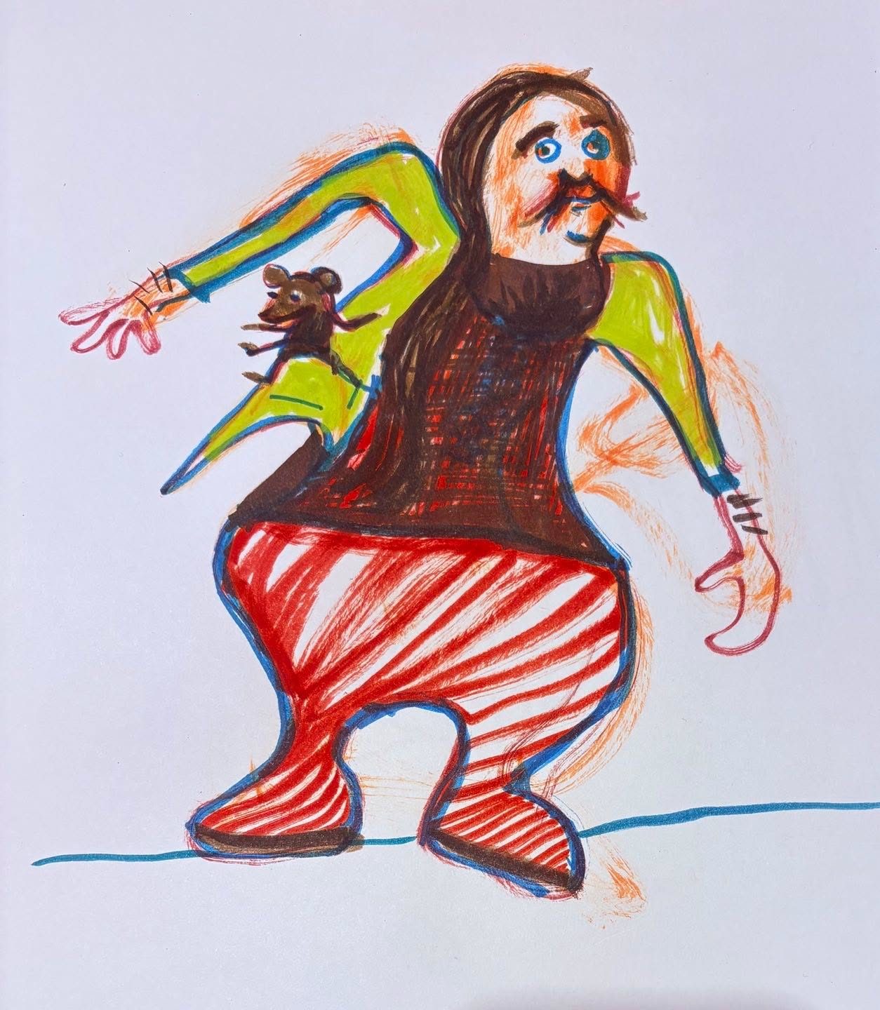 Drawing No. 2,374, 'Wardwell hadn't checked the pockets of his blazer for mice.', posted NOV 22, 2025