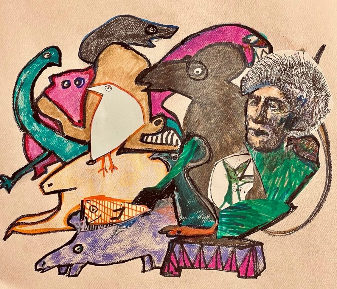 Drawing No. 1,874, 'Dr. Dromedary-Knox's advanced classes were extremely popular.', posted AUG 11, 2024