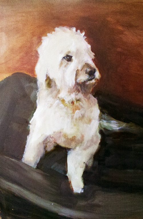Zachary, a portrait by Jane Hart.