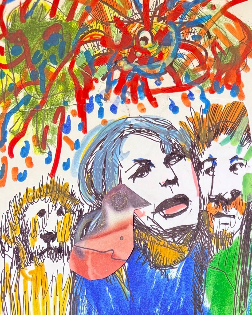 Drawing No. 2,609, 'The weather seemed a little threatening.', posted JUN 15, 2026