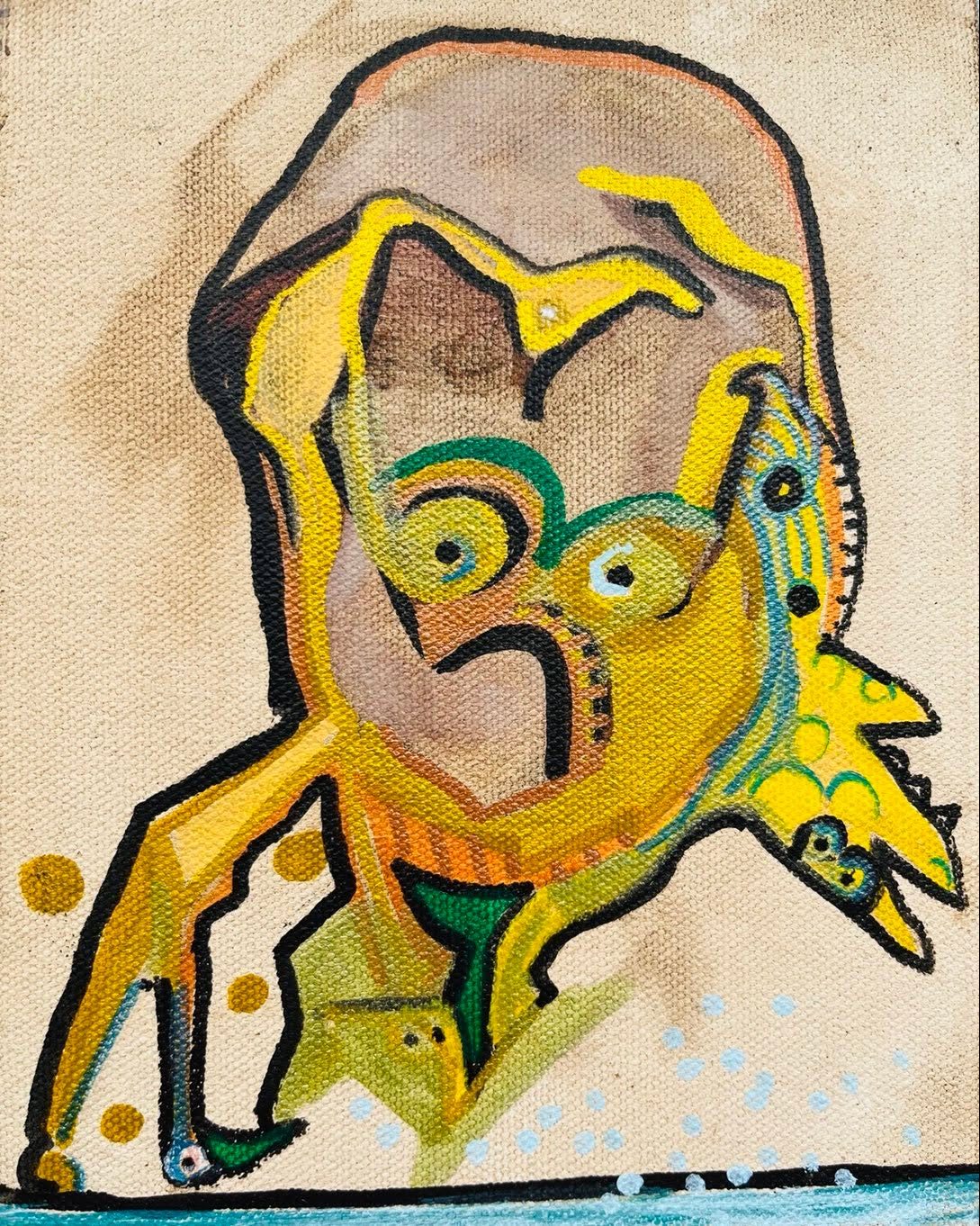 Drawing No. 1,108, 'Cuthbert hated having to get out of the water.', posted AUG 7, 2022