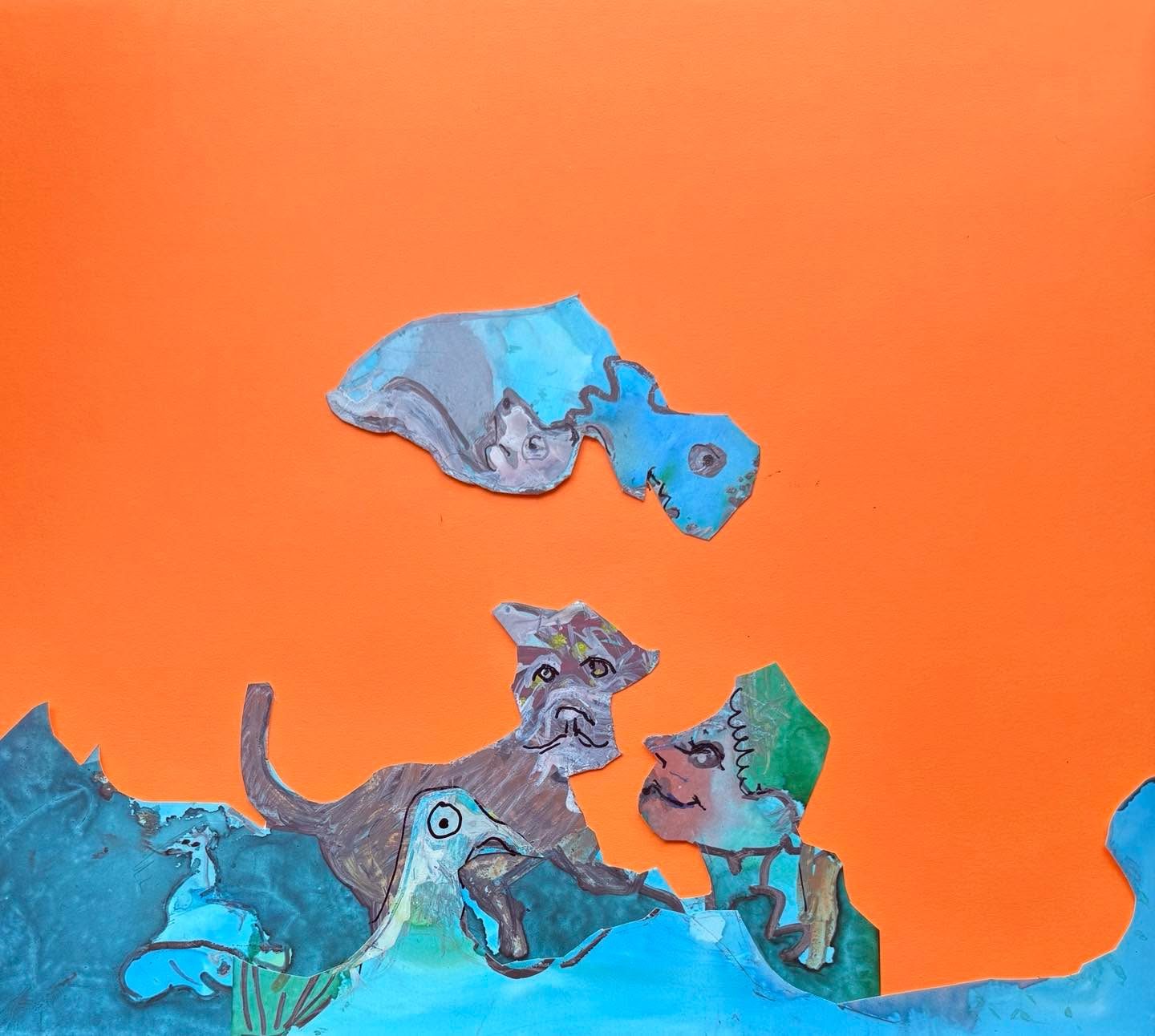 Drawing No. 2,487, 'A close-knit family, the Willards liked to greet the sunrise together.', posted MAR 4, 2026