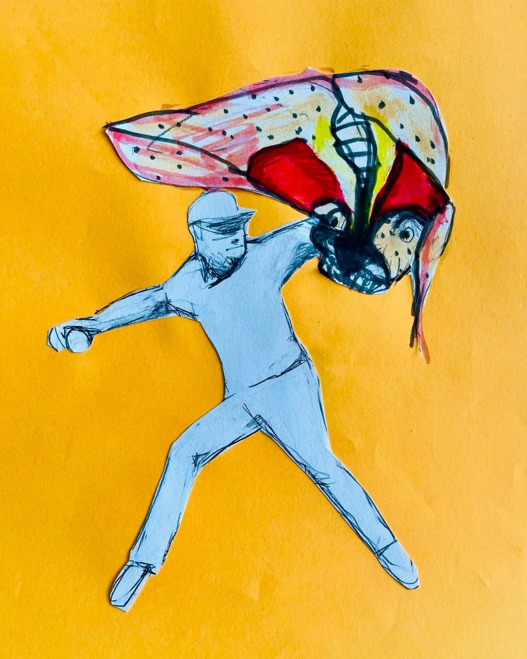 Drawing No. 1,531, 'Faced with an idle playoff season, the Yankees, Mets and Red Sox turned their attention to the very large lantern fly problem.', posted SEP 22, 2023