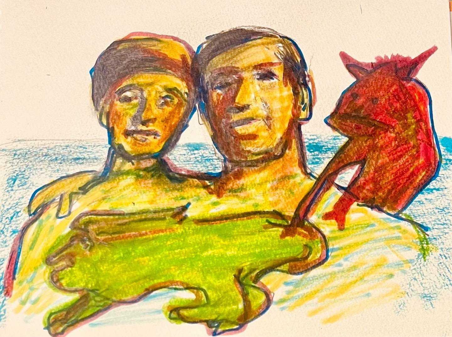 Drawing No. 1,783, 'Eve felt nostalgia for the Garden.', posted MAY 18, 2024