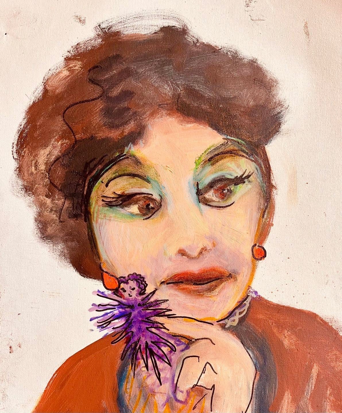 Drawing No. 1,674, 'Mrs. Tatiana Grush needed more than an hour for little Madison's manicure.', posted FEB 6, 2024