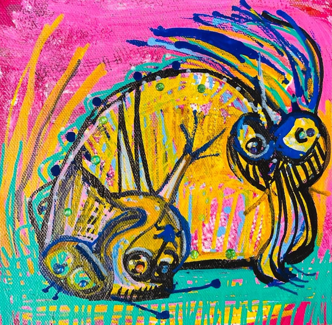 Drawing No. 1,611, 'Grandpa Vonce wished the young ones would settle down and hibernate.', posted DEC 5, 2023