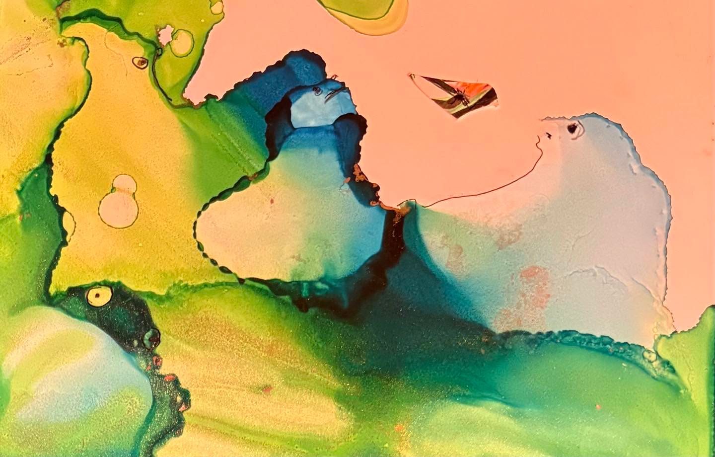 Drawing No. 2,513, 'It was a rare creamsicle sunrise.', posted MAR 23, 2026