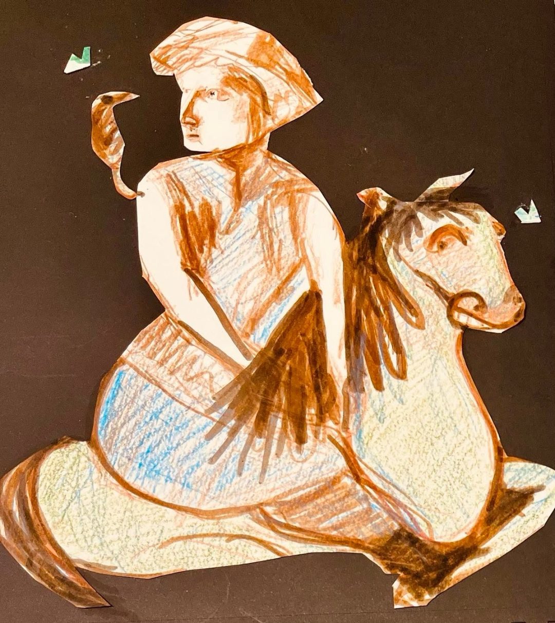 Drawing No. 1,626, 'National Velvet in 55 BC', posted DEC 20, 2023