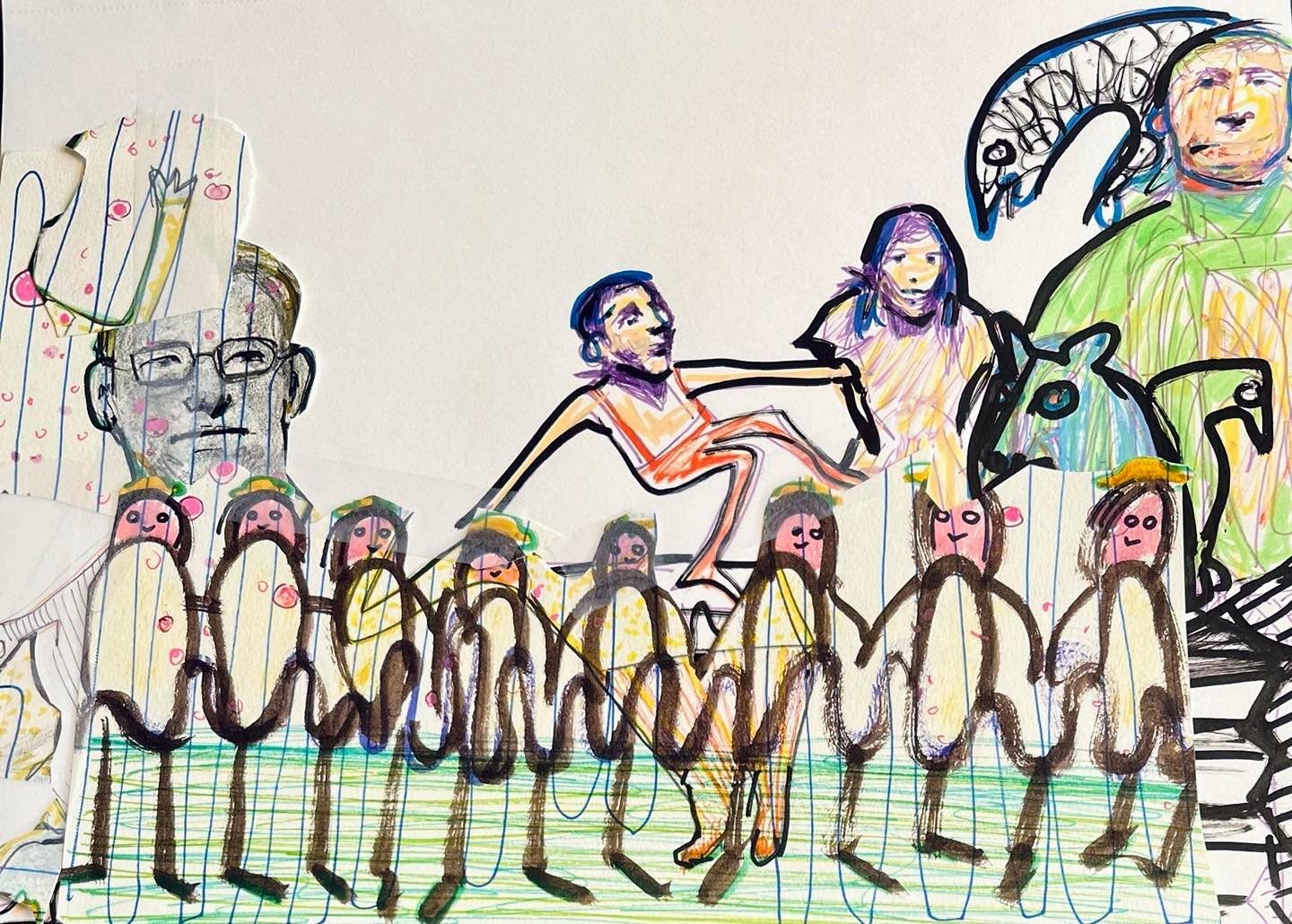 Drawing No. 1,051, 'The end-of year talent contest was more competitive than ever.', posted JUN 12, 2022