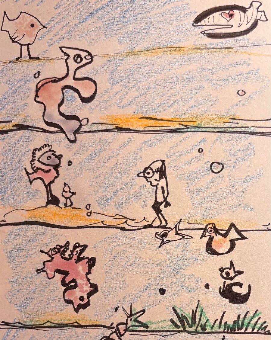 Drawing No. 2,604, 'It seemed to Fiske that all the affordable beach condos were under water.', posted JUN 10, 2026