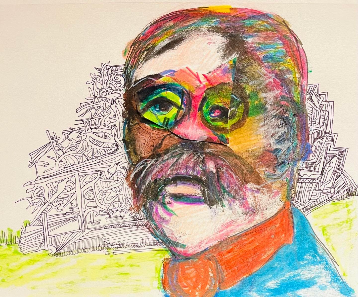 Drawing No. 1,851, 'The estimates on painting Wendell's house were through the roof.', posted JUL 21, 2024
