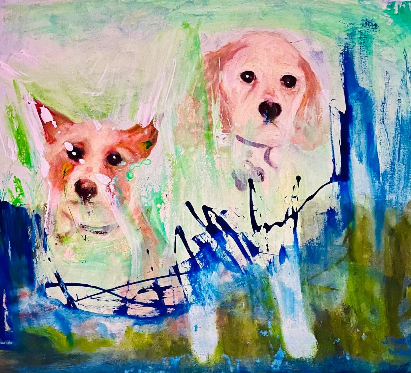 Drawing No. 1,758, 'The kids had binge-watched old Lassie shows all night.', posted APR 23, 2024
