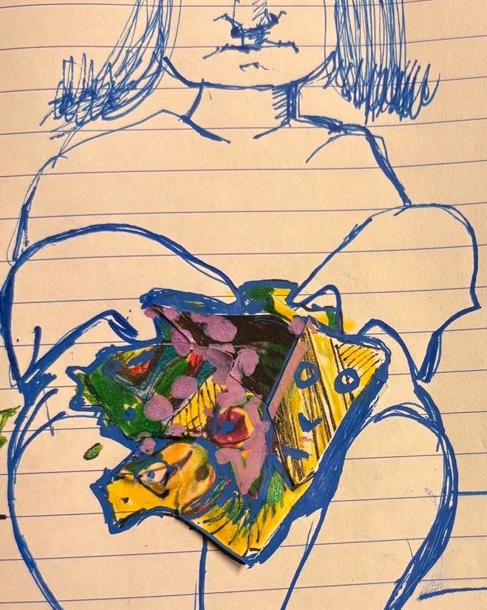 Drawing No. 2,199, 'Peggy disliked the "special" lunch Aunt Lulu packed.', posted JUN 10, 2025