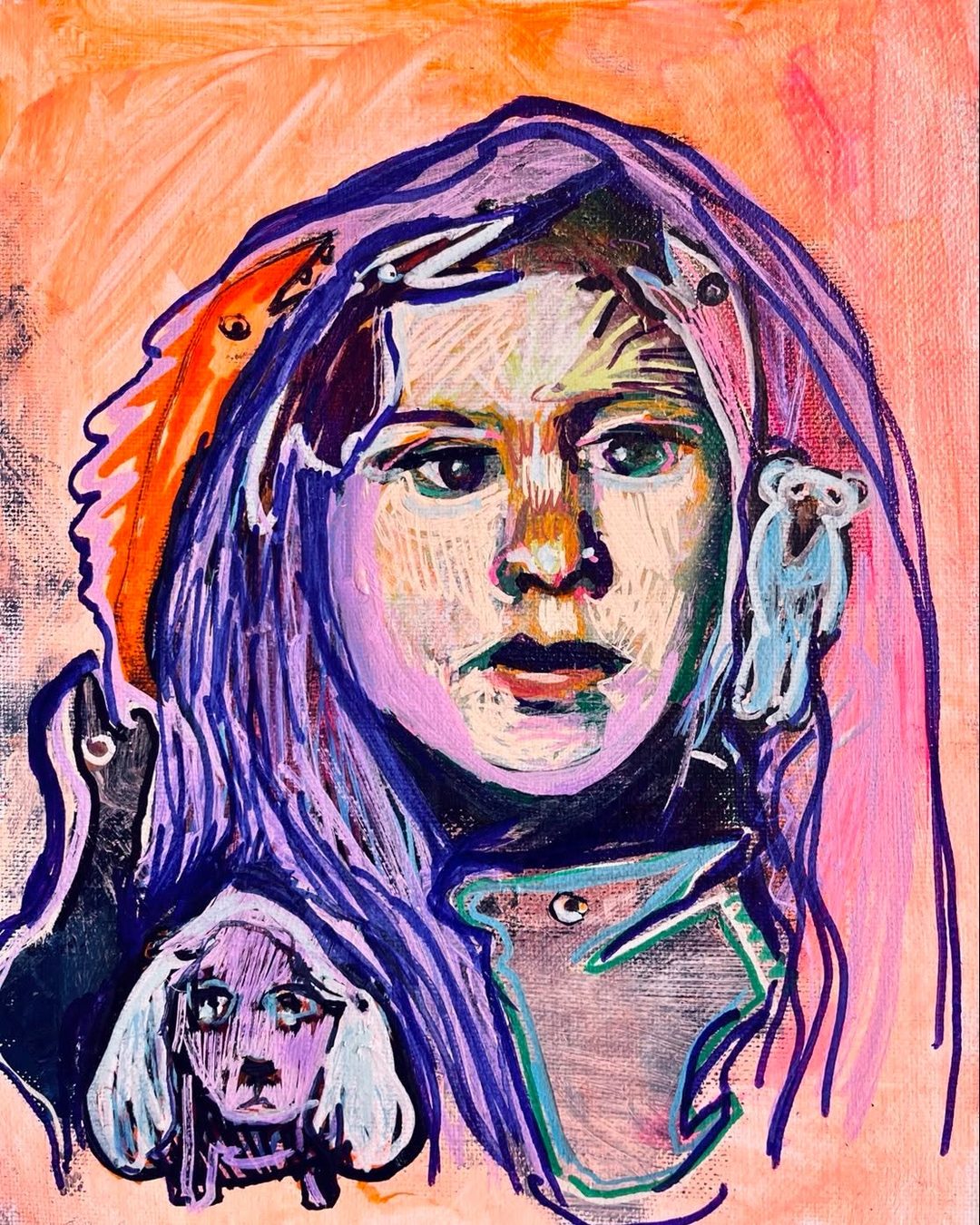 Drawing No. 1,177, 'The Weston’s hunkered down for a stormy day.', posted OCT 14, 2022