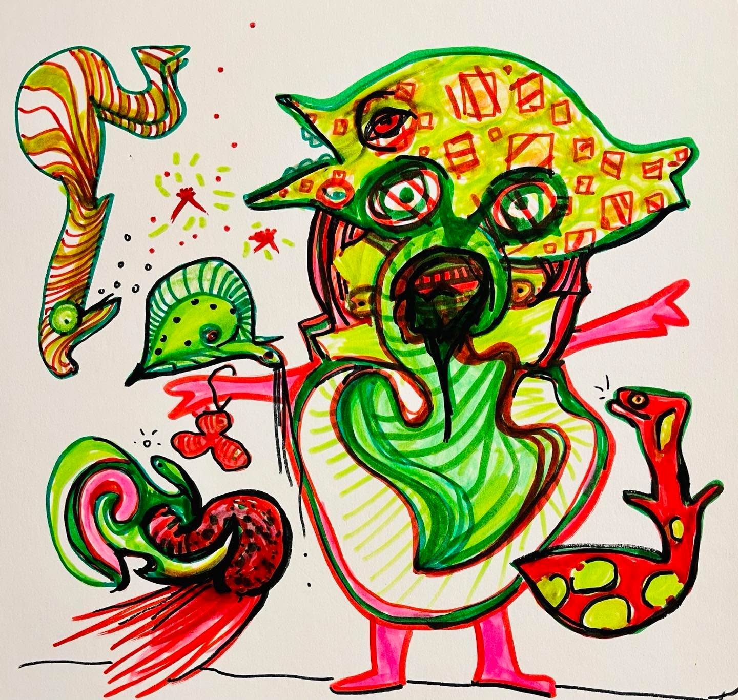 Drawing No. 1,559, 'There was something very wrong with Irma's chowder.', posted OCT 22, 2023