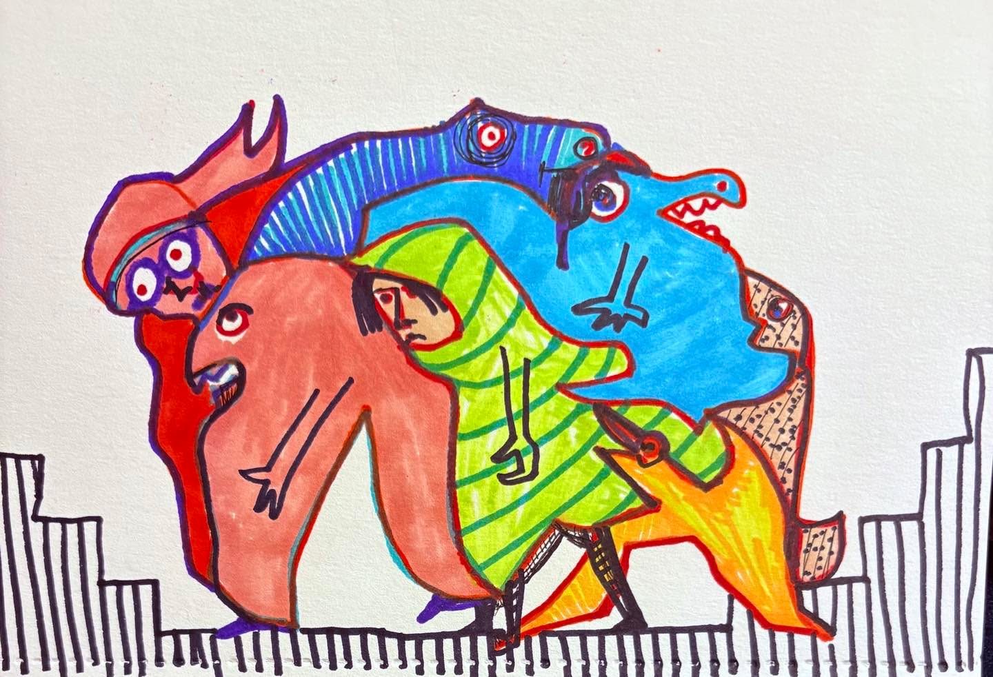 Drawing No. 2,241, 'Ridley never hesitated for a moment.', posted JUL 19, 2025