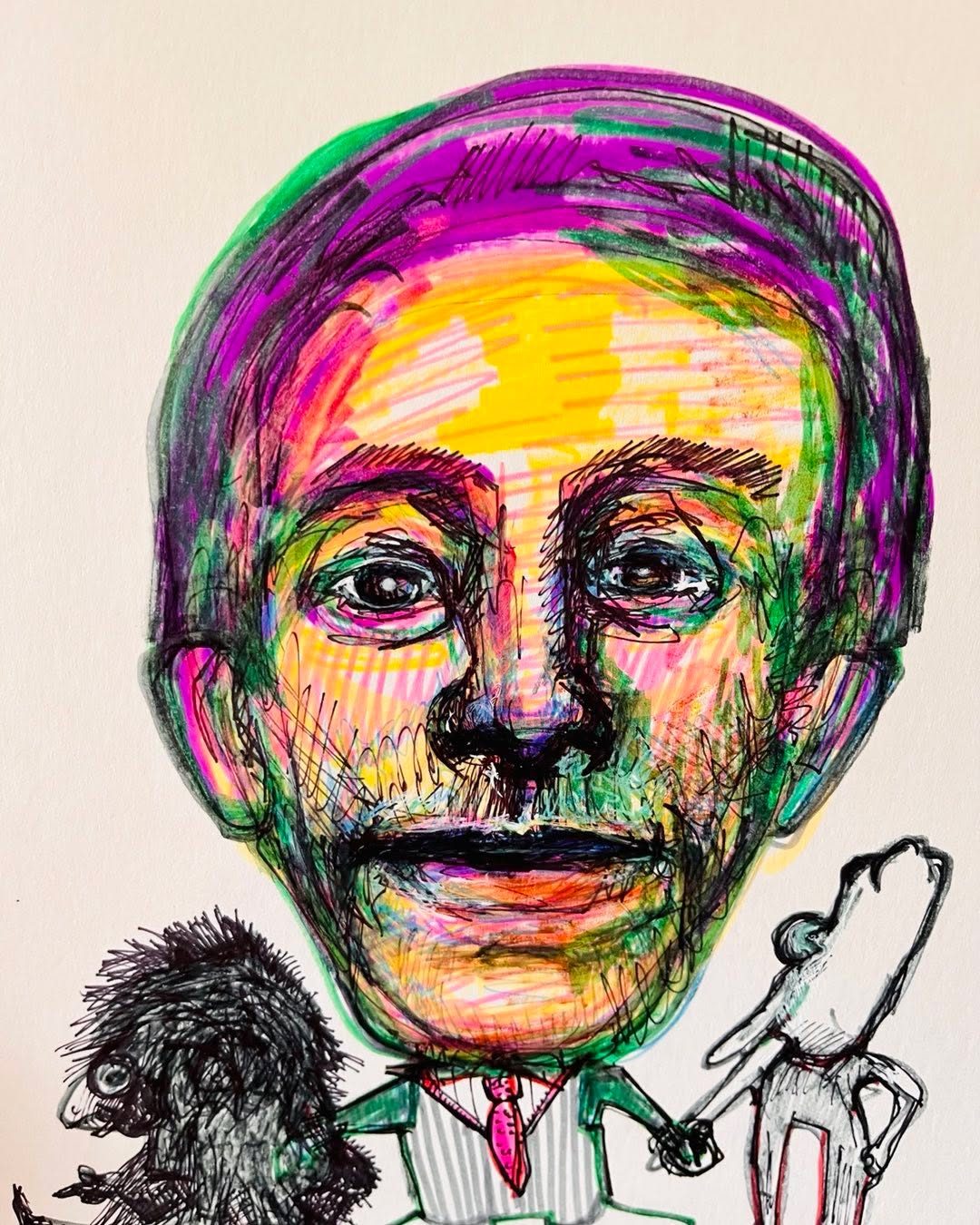 Drawing No. 1,119, 'Dr. Harrington was known to be an expert with stubborn kids.', posted AUG 18, 2022
