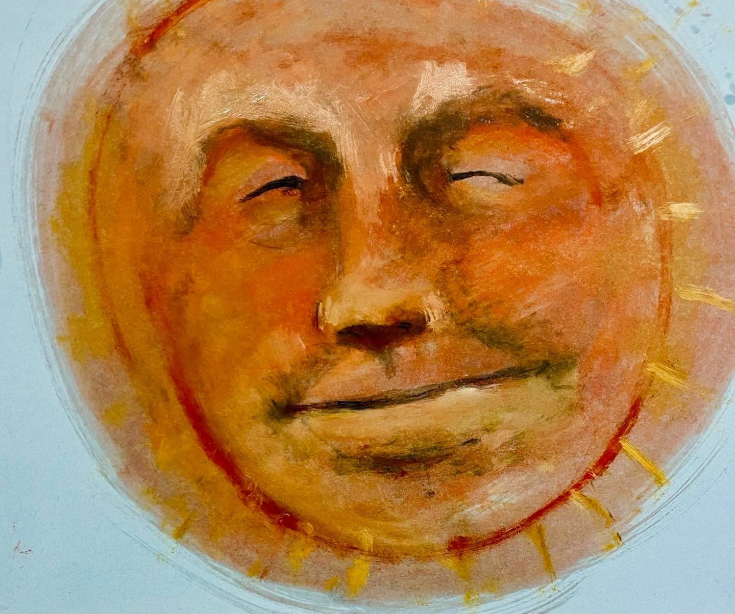 Drawing No. 1,736, 'Old Sol was pleased with the advance publicity for his disappearing act.', posted APR 3, 2024