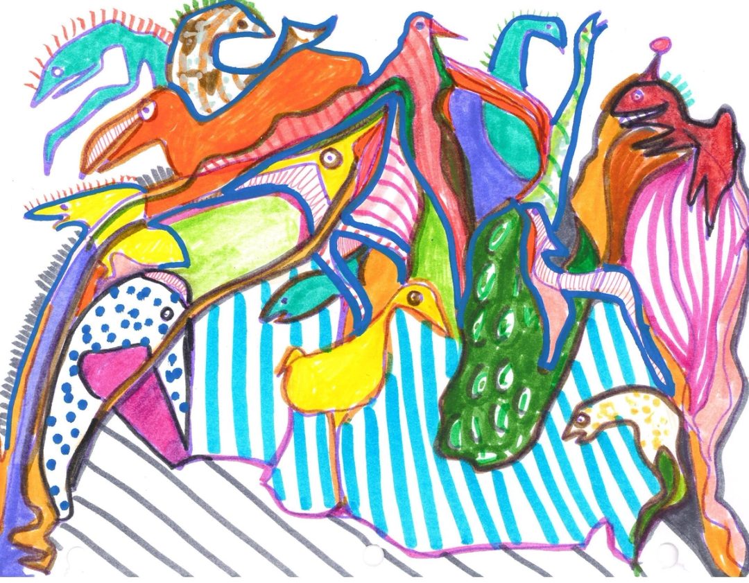 Drawing No. 1,517, 'Party Time', posted SEP 11, 2023