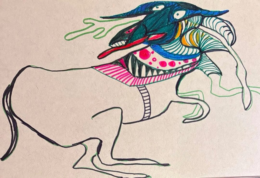 Drawing No. 2,439, 'Loud noises terrified Dobbin.', posted JAN 21, 2026