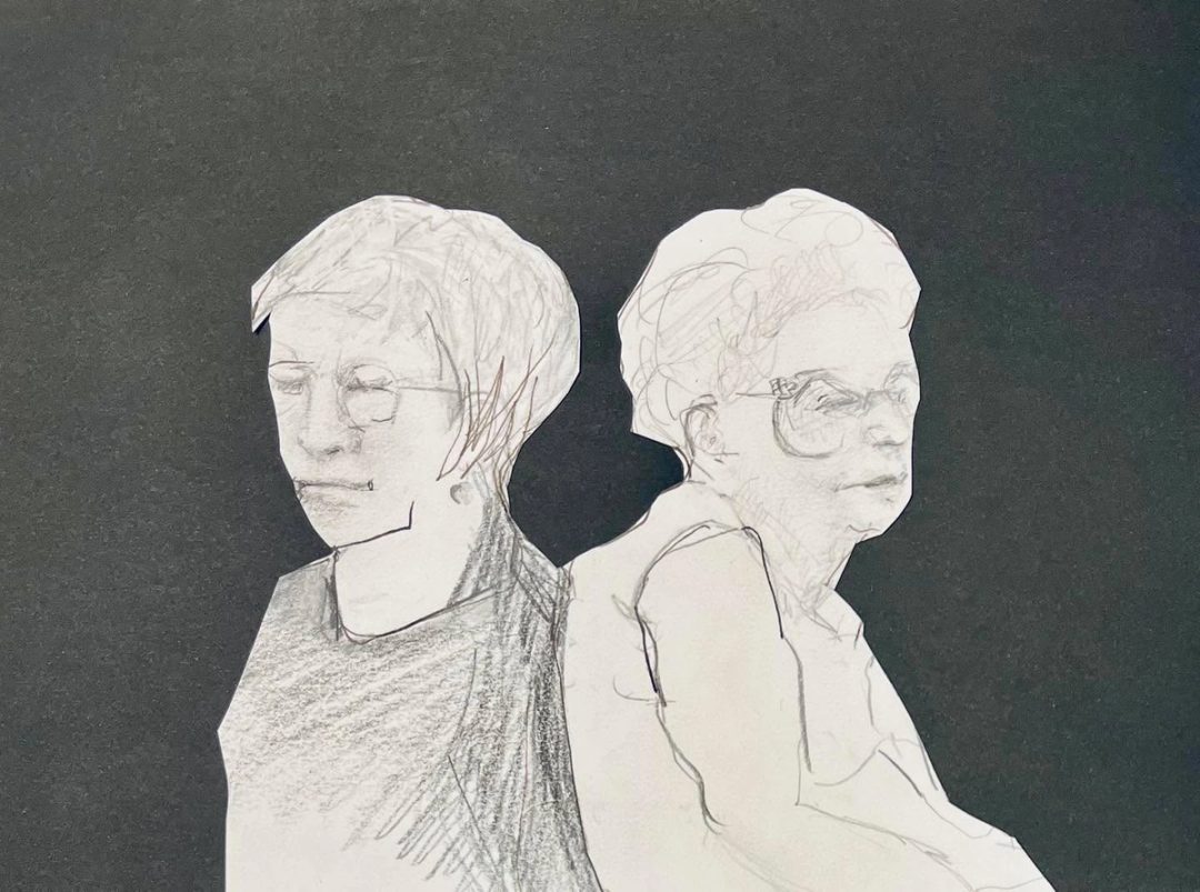Drawing No. 1,667, 'The Shevlin sisters had never been known for flexibility.', posted JAN 29, 2024