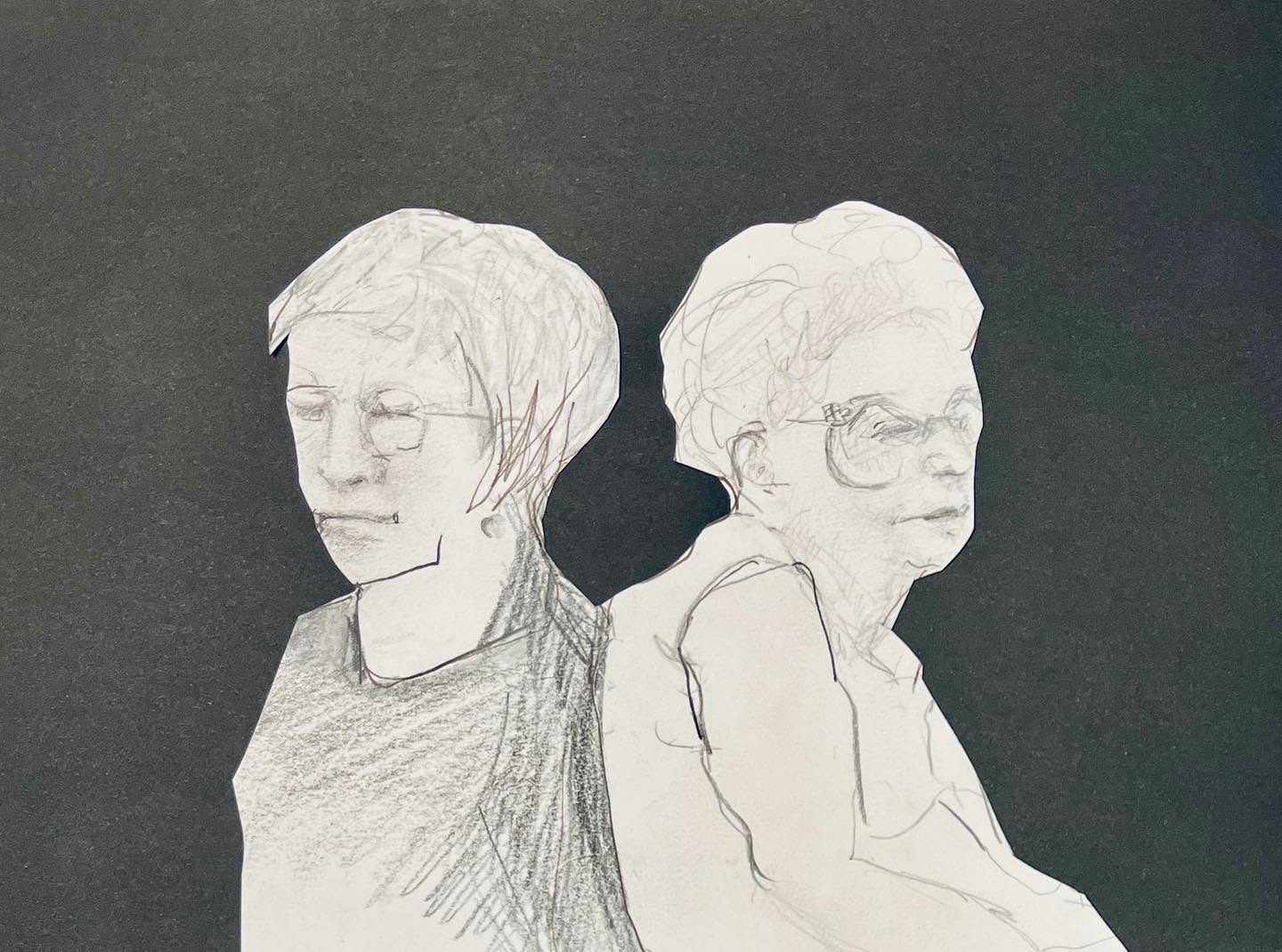 Drawing No. 1,667, 'The Shevlin sisters had never been known for flexibility.', posted JAN 29, 2024