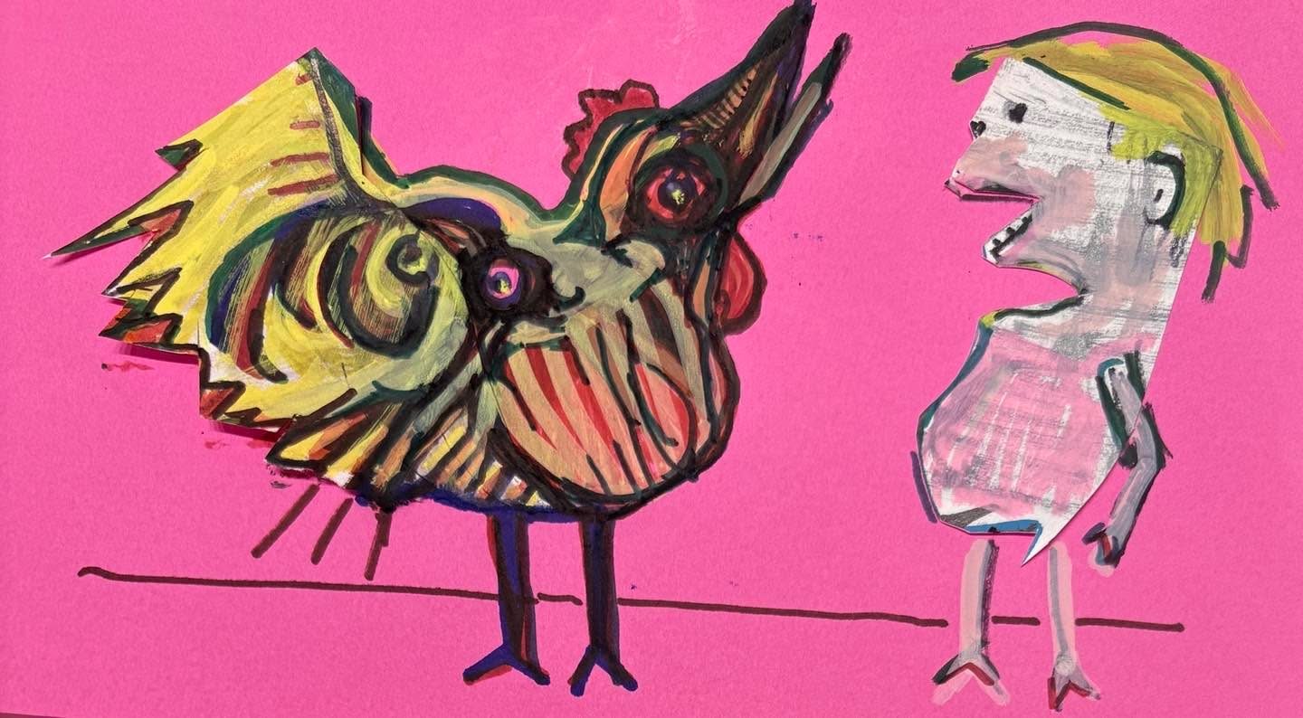 Drawing No. 2,370, 'Tom was cute, but this was a dangerous time of year to start a serious relationship with a turkey.', posted NOV 17, 2025