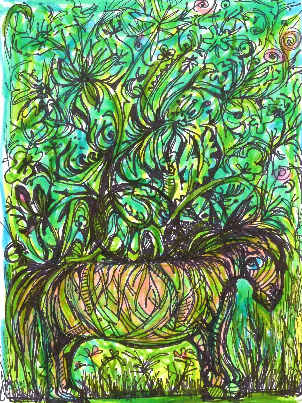 Drawing No. 1,438, 'Eco Pony', posted JUN 25, 2023