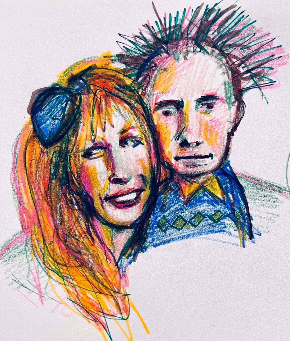 Drawing No. 1,358, 'Chester, 13, was mortified by everything his mother said.', posted APR 10, 2023