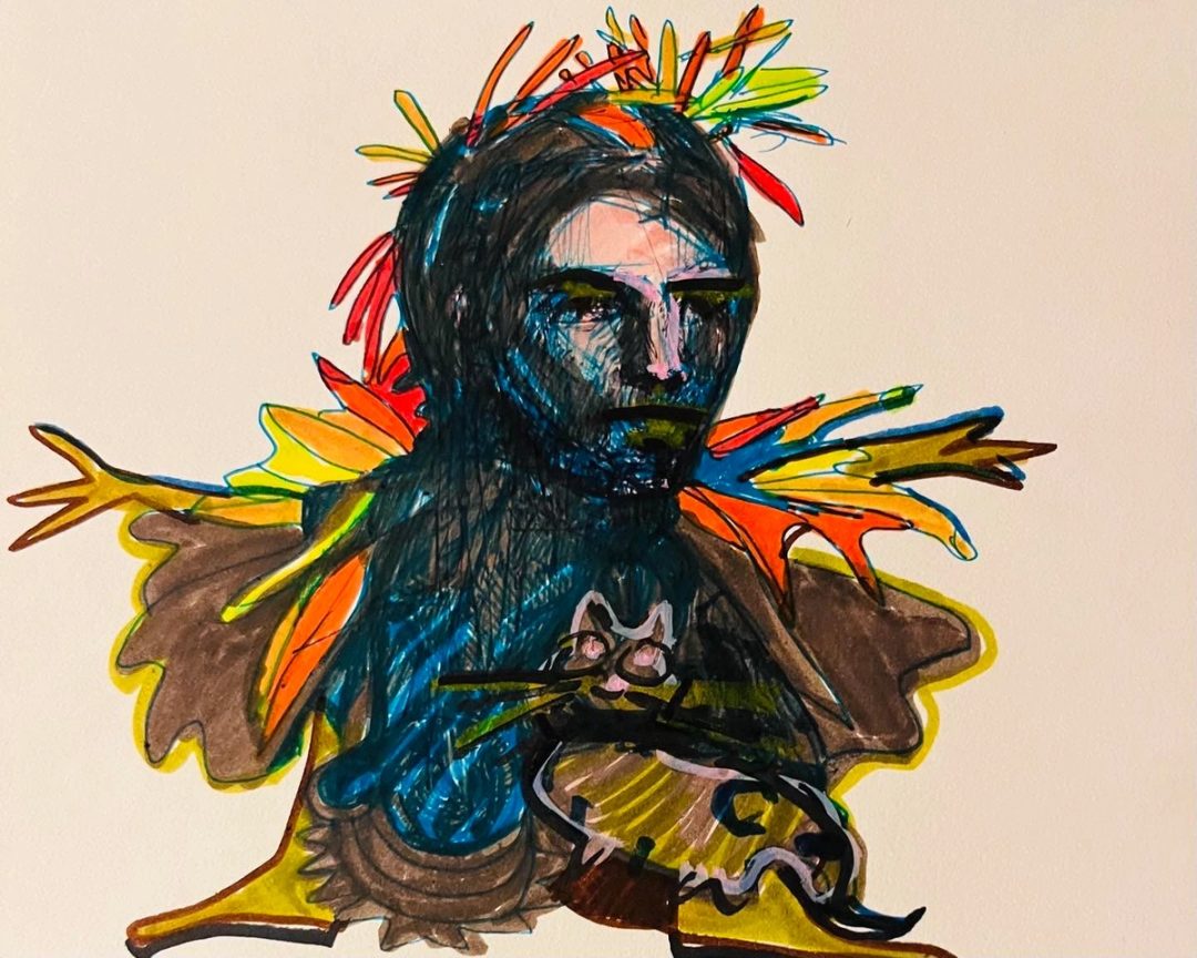 Drawing No. 1,516, 'Benkard tried to rush the foliage season.', posted SEP 10, 2023