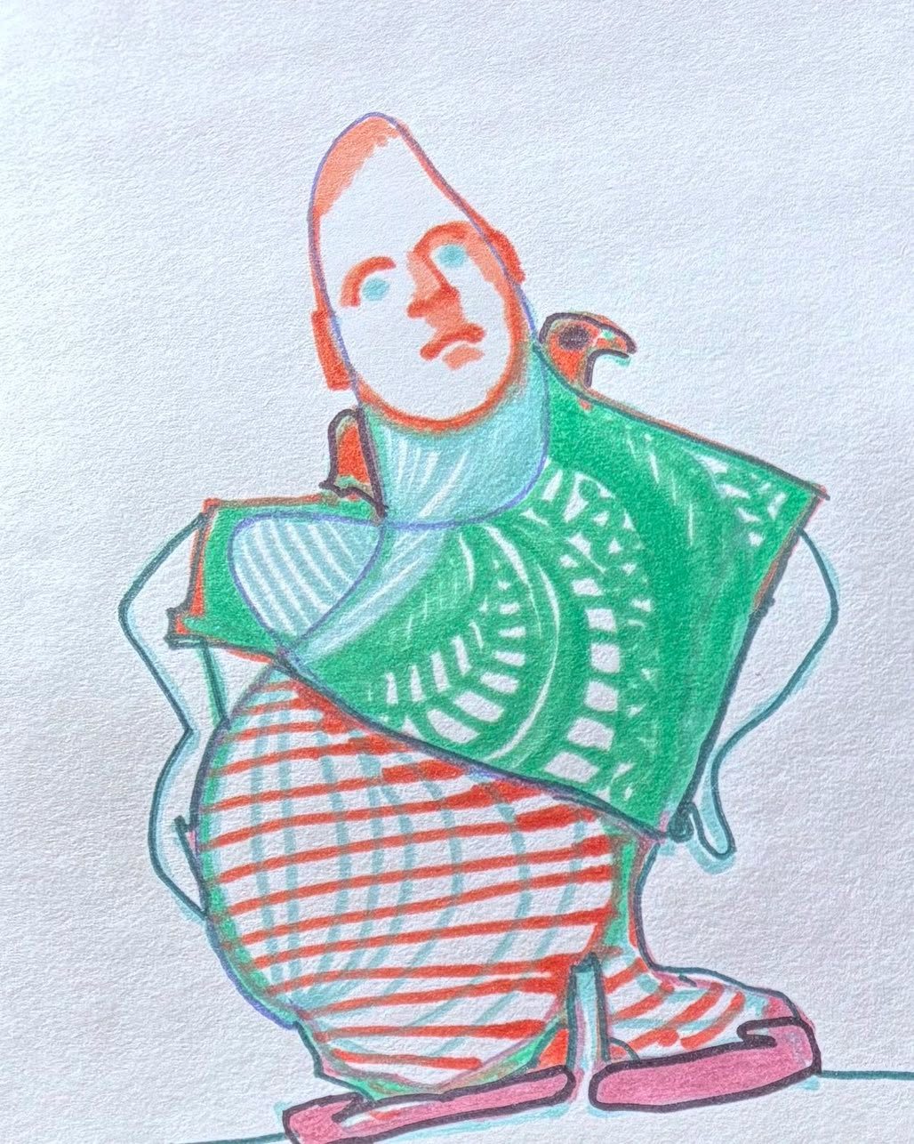 Drawing No. 2,311, 'Sid and Griffin were inseparable.', posted SEP 21, 2025