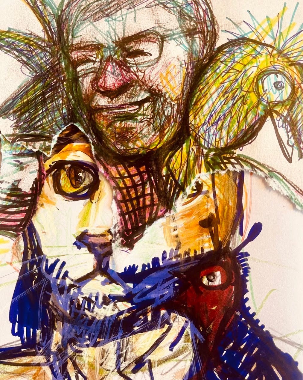 Drawing No. 1,473, 'The Hathaways tried to keep family dinners as civil as possible.', posted JUL 29, 2023
