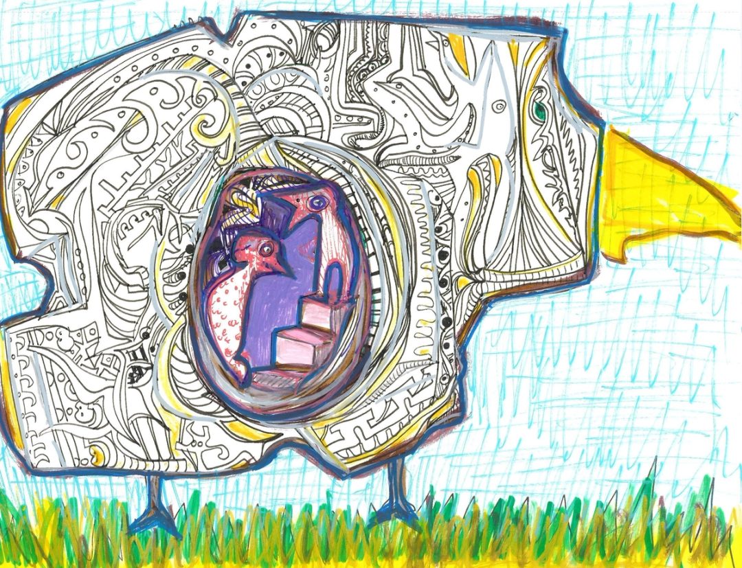 Drawing No. 1,065, 'Inner Sanctum', posted JUN 27, 2022