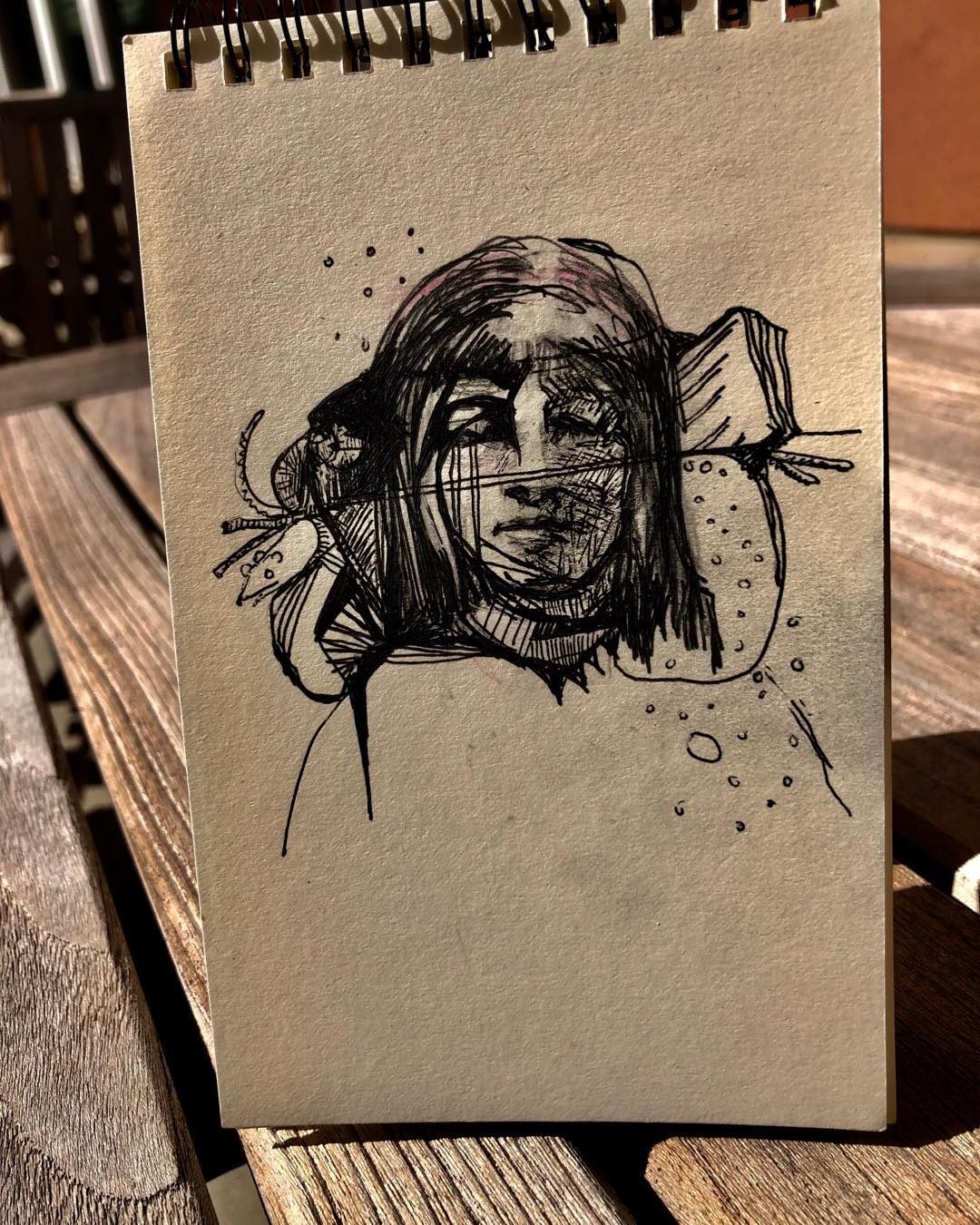 Drawing No. 43, 'Having to be patient', posted AUG 31, 2019