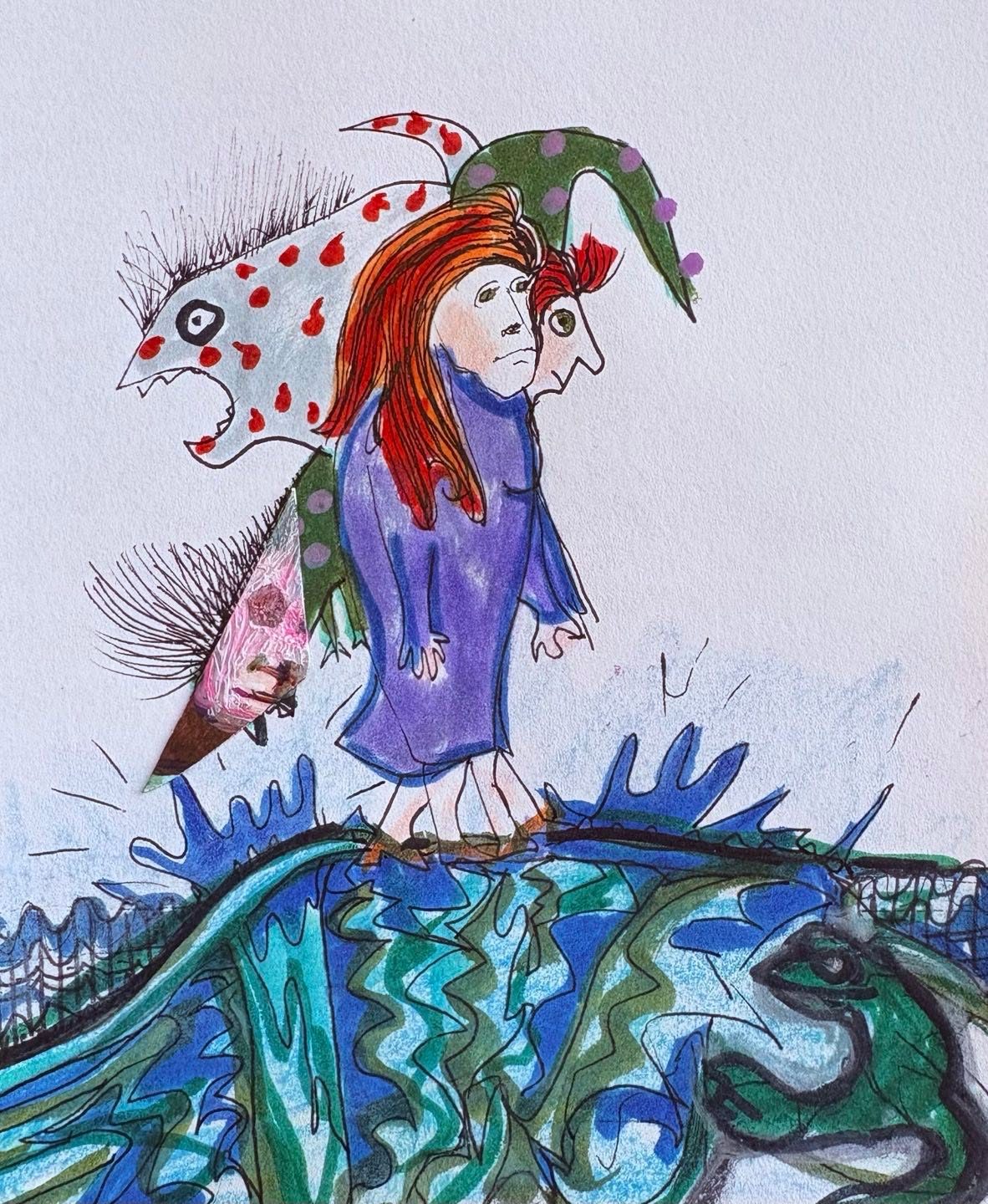 Drawing No. 2,194, 'The Quilty family was ready for vacation.', posted JUN 7, 2025