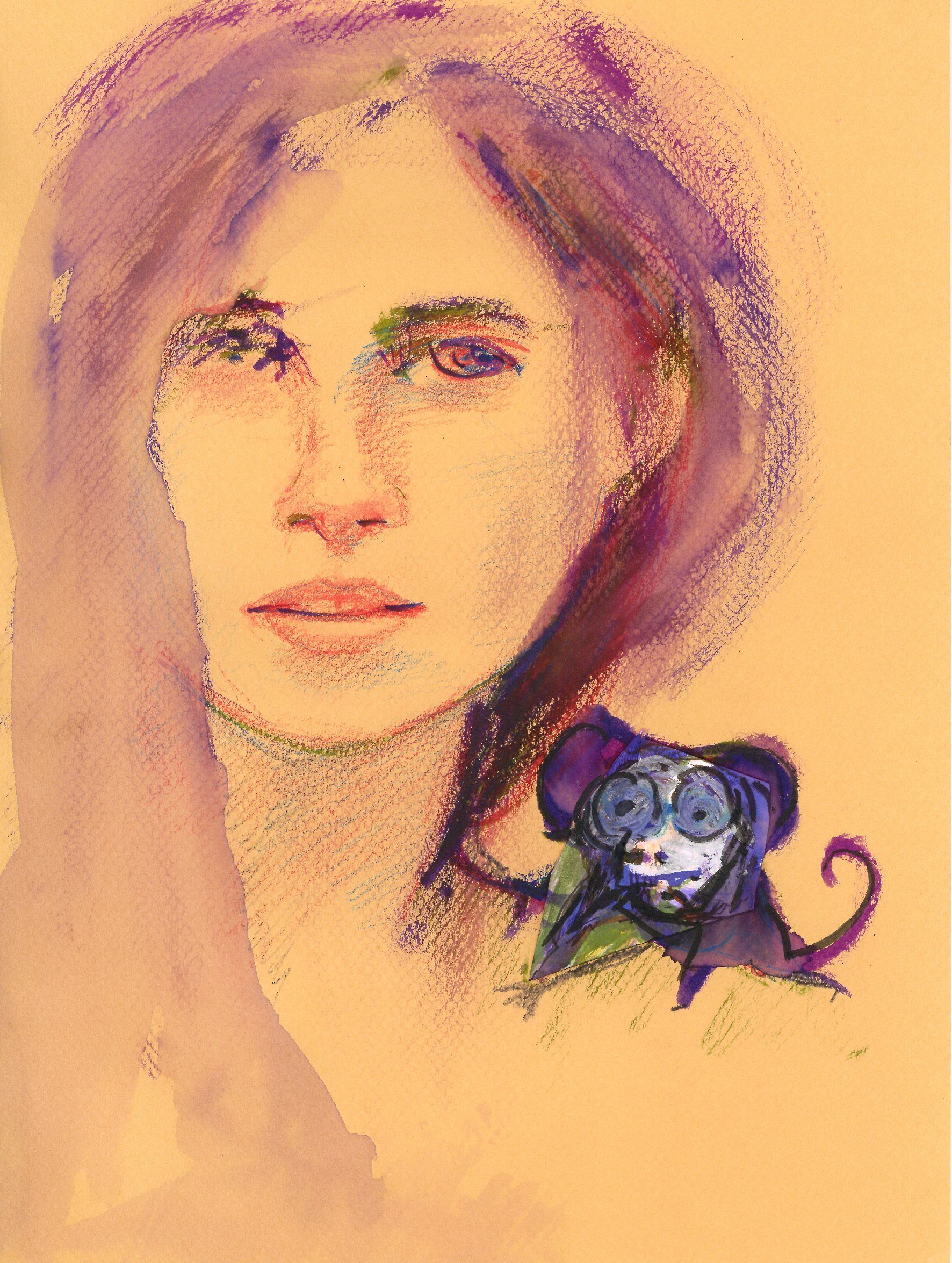 Drawing No. 1,507, 'Purple Pals', posted SEP 1, 2023