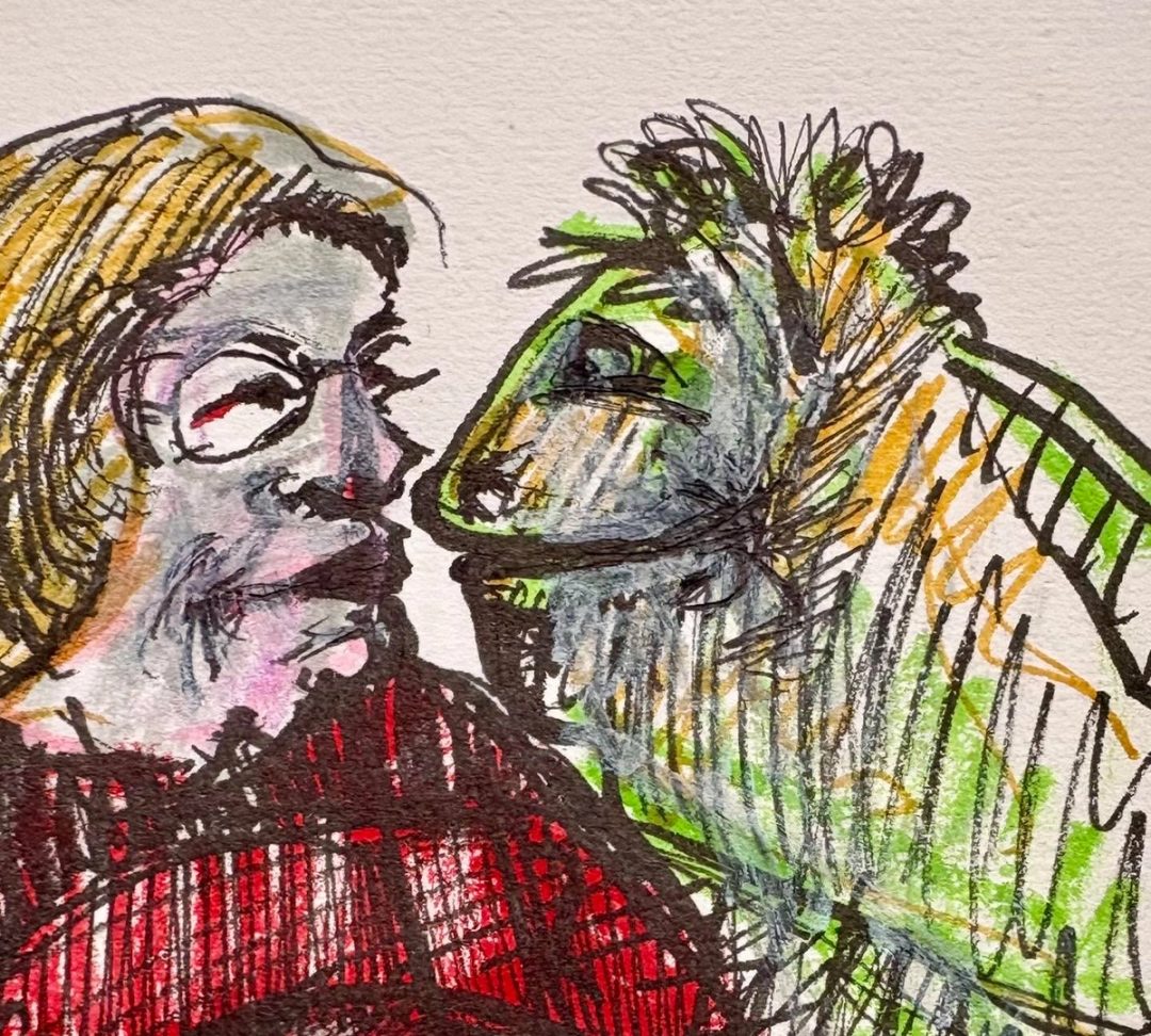 Drawing No. 2,670, 'It seemed that Lorraine and Mudge had an understanding.', posted AUG 6, 2026