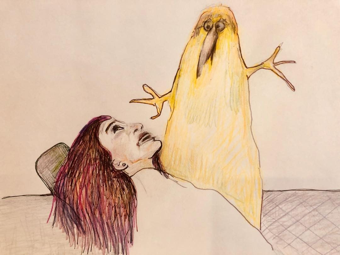 Drawing No. 191, 'It was the first time Dr. Bird had no answer.', posted MAR 7, 2020