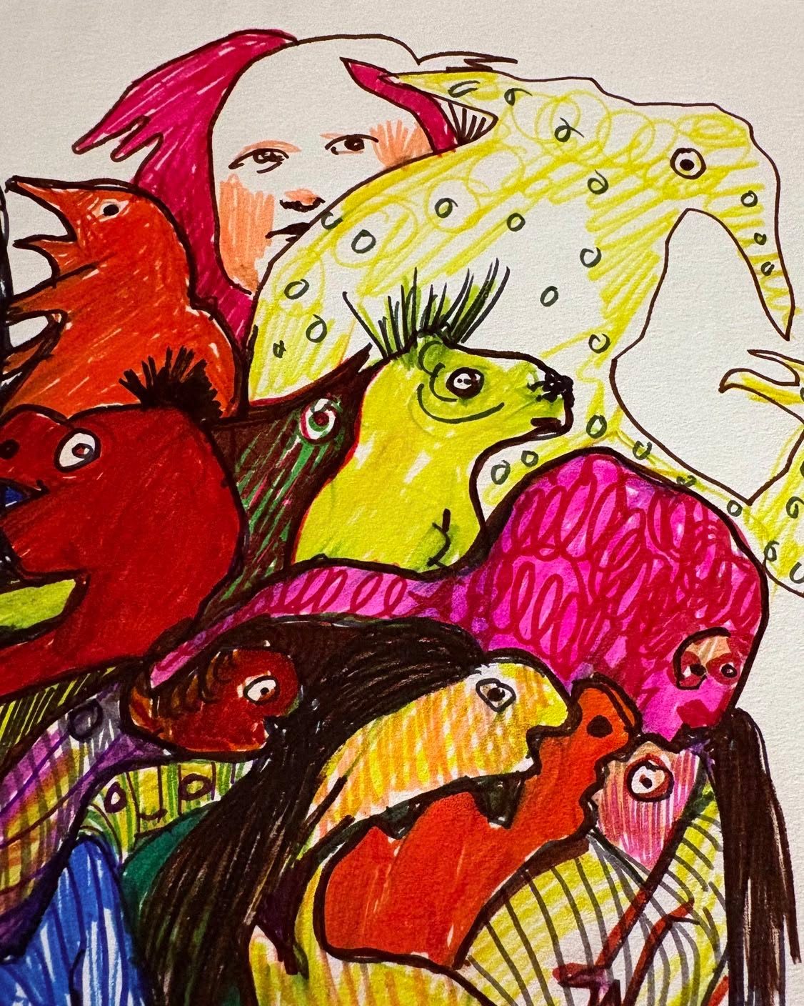 Drawing No. 2,626, 'Marsha felt invisible at every business conference she went to.', posted JUN 28, 2026