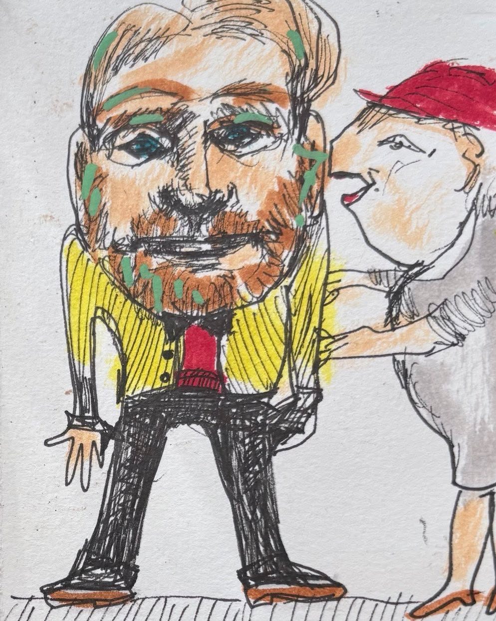 Drawing No. 2,578, 'Just as she was about to give up, Fanny found a perfectly good used son-in-law on eBay.', posted MAY 17, 2026